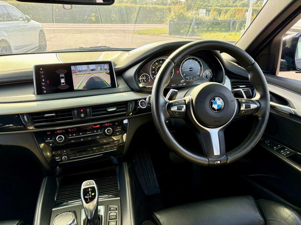 BMW X6 3.0 30D M Sport Xdrive Euro 6 Ss YK18DKE Black #2