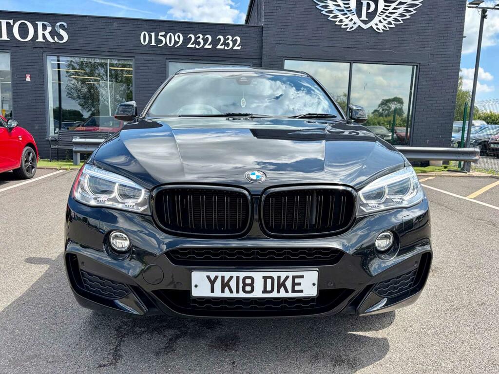 BMW X6 3.0 30D M Sport Xdrive Euro 6 Ss YK18DKE Black #3