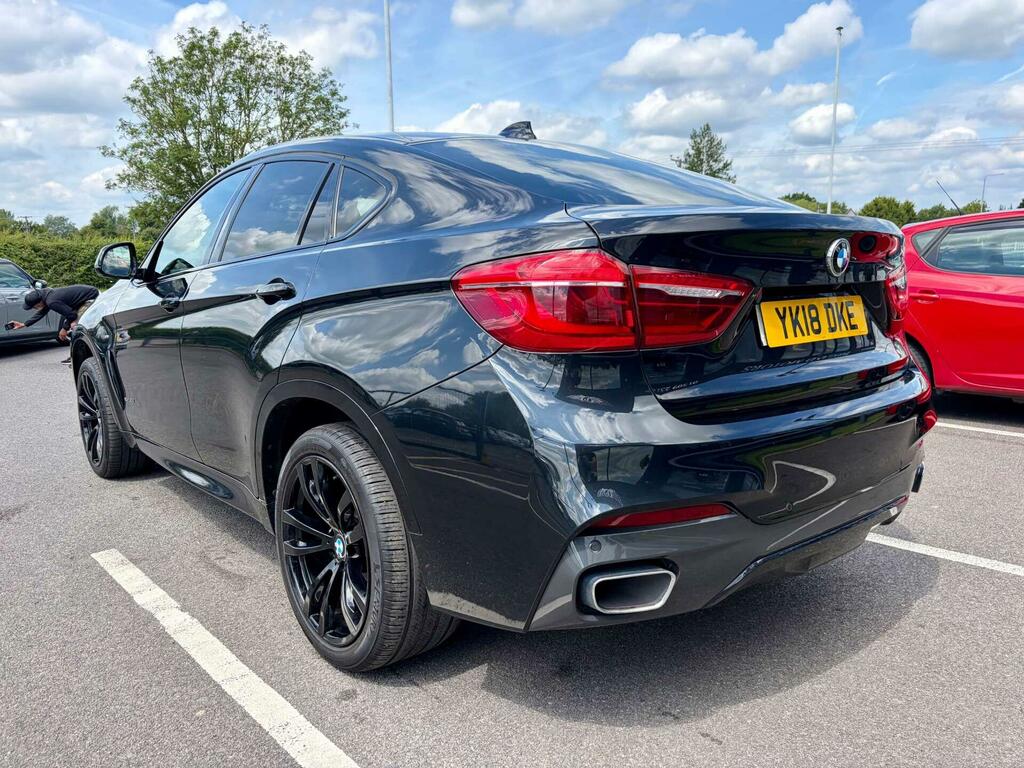 BMW X6 3.0 30D M Sport Xdrive Euro 6 Ss YK18DKE Black #6