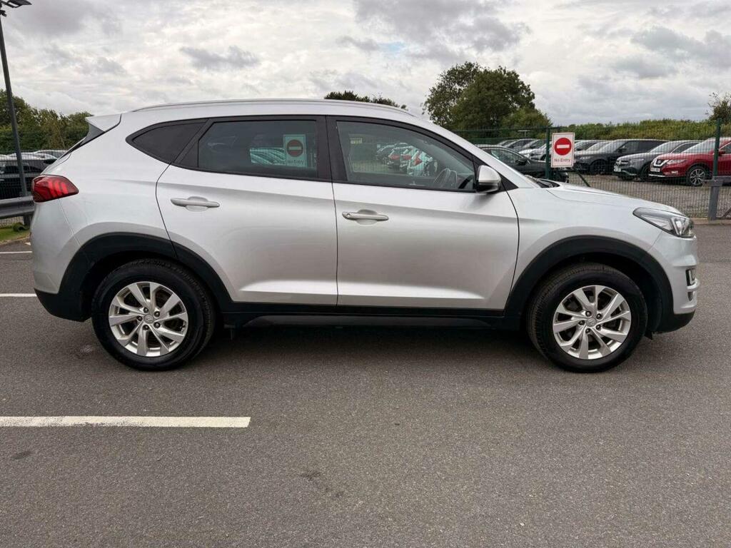 Hyundai Tucson 1.6 Gdi Se Nav Euro 6 Ss EY19YFF Silver #6
