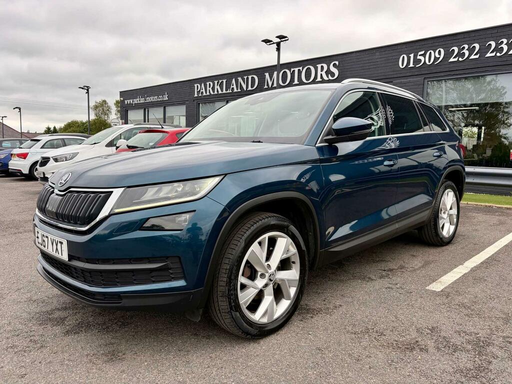 Skoda Kodiaq 2.0 Tsi Edition Dsg 4Wd Euro 6 Ss 5 Seat EJ67YXT Blue #4