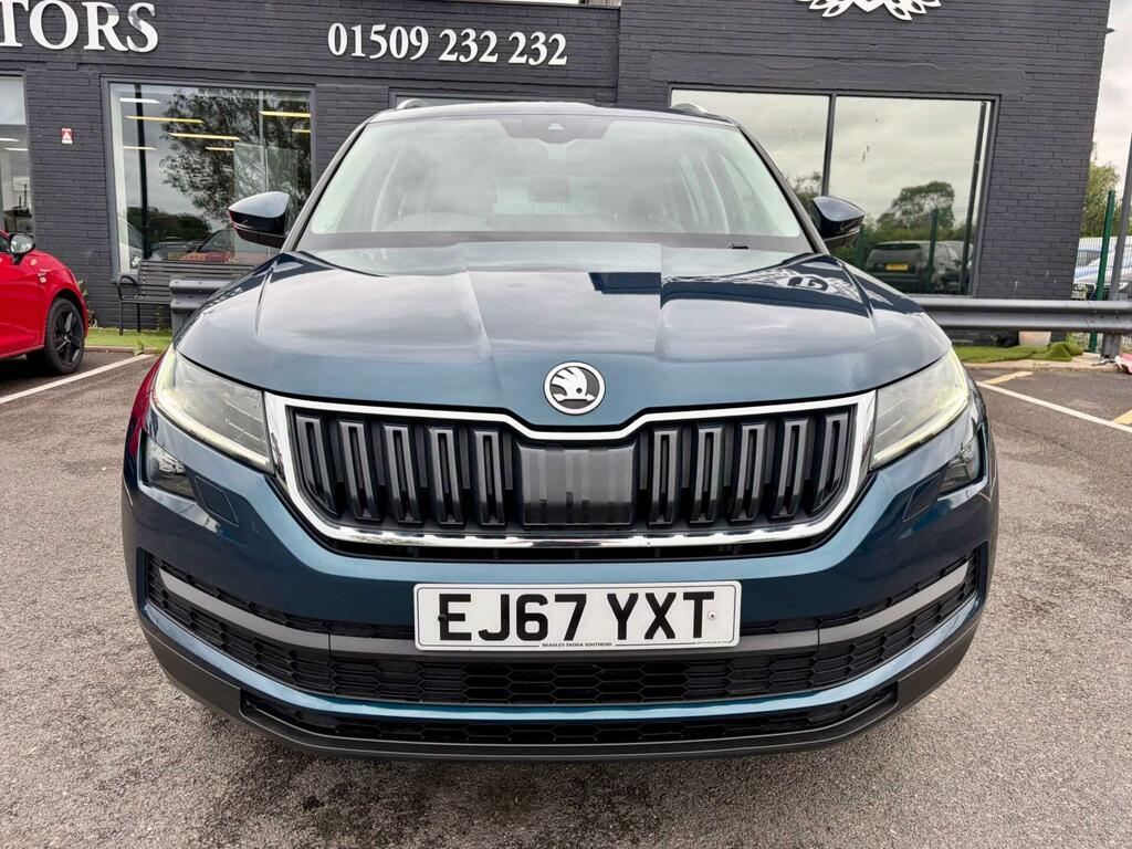Skoda Kodiaq 2.0 Tsi Edition Dsg 4Wd Euro 6 Ss 5 Seat EJ67YXT Blue #3