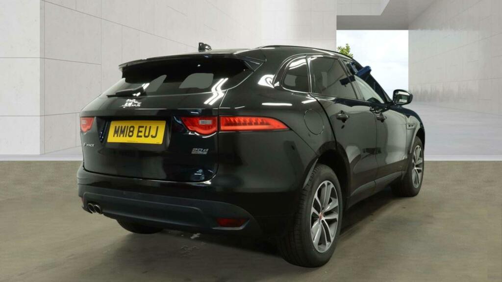 Jaguar F-Pace 2.0 D180 R-sport Awd Euro 6 Ss MM18EUJ Black #3