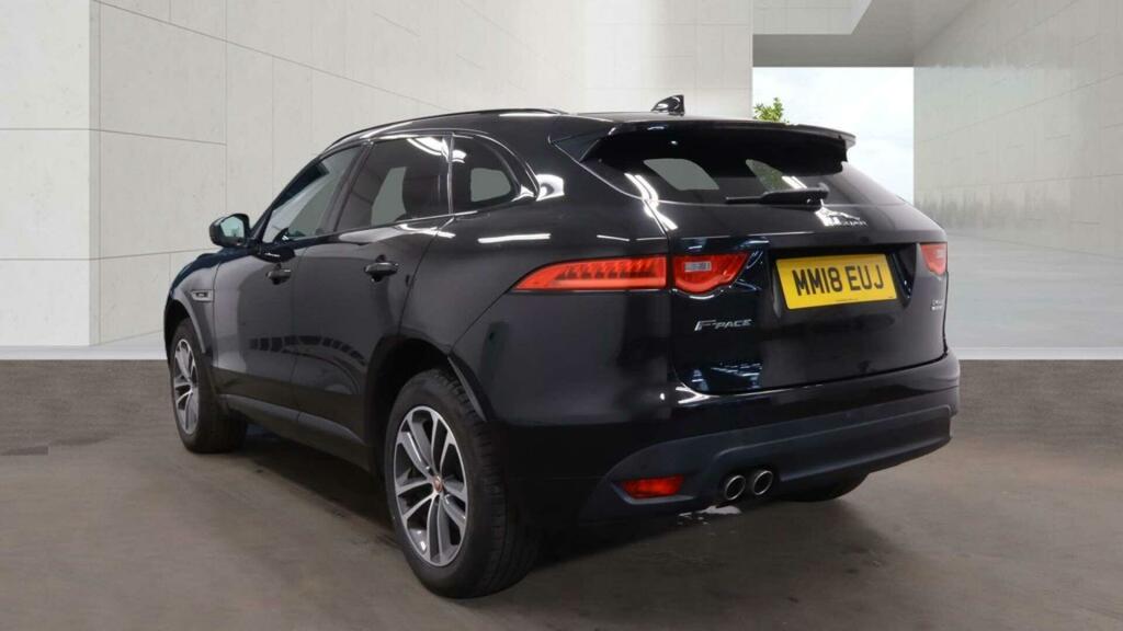 Jaguar F-Pace 2.0 D180 R-sport Awd Euro 6 Ss MM18EUJ Black #2