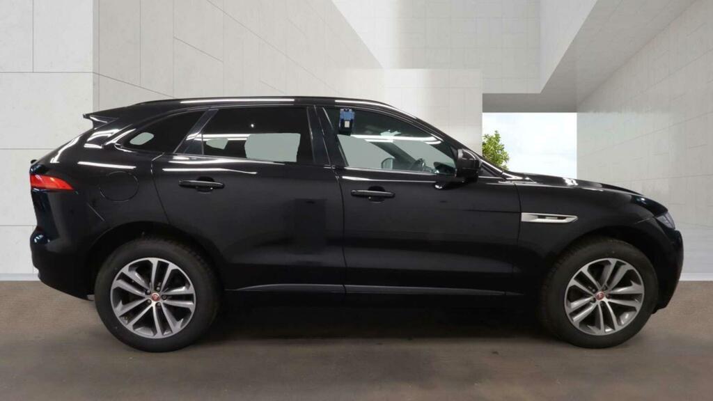Jaguar F-Pace 2.0 D180 R-sport Awd Euro 6 Ss MM18EUJ Black #4