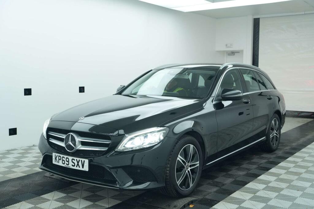 Mercedes-Benz C Class 1.5 C200 Mhev Eq Boost Sport Premium G-tronic E KP69SXV Black #2