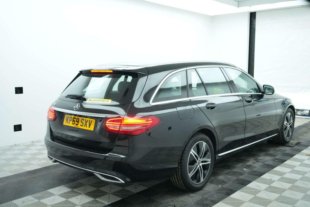 Mercedes-Benz C Class 1.5 C200 Mhev Eq Boost Sport Premium G-tronic E KP69SXV Black #4