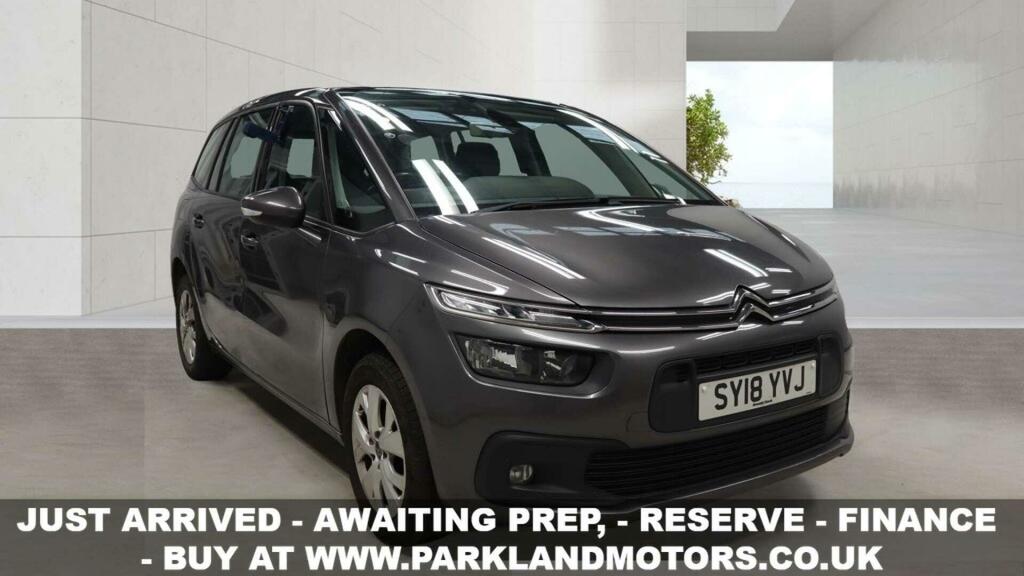 Citroen Grand C4 SpaceTourer 1.6 Bluehdi Touch Edition Euro 6 Ss Grey