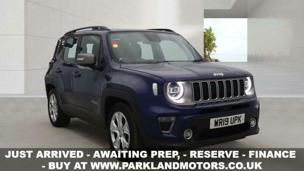 Jeep Renegade Limited Blue