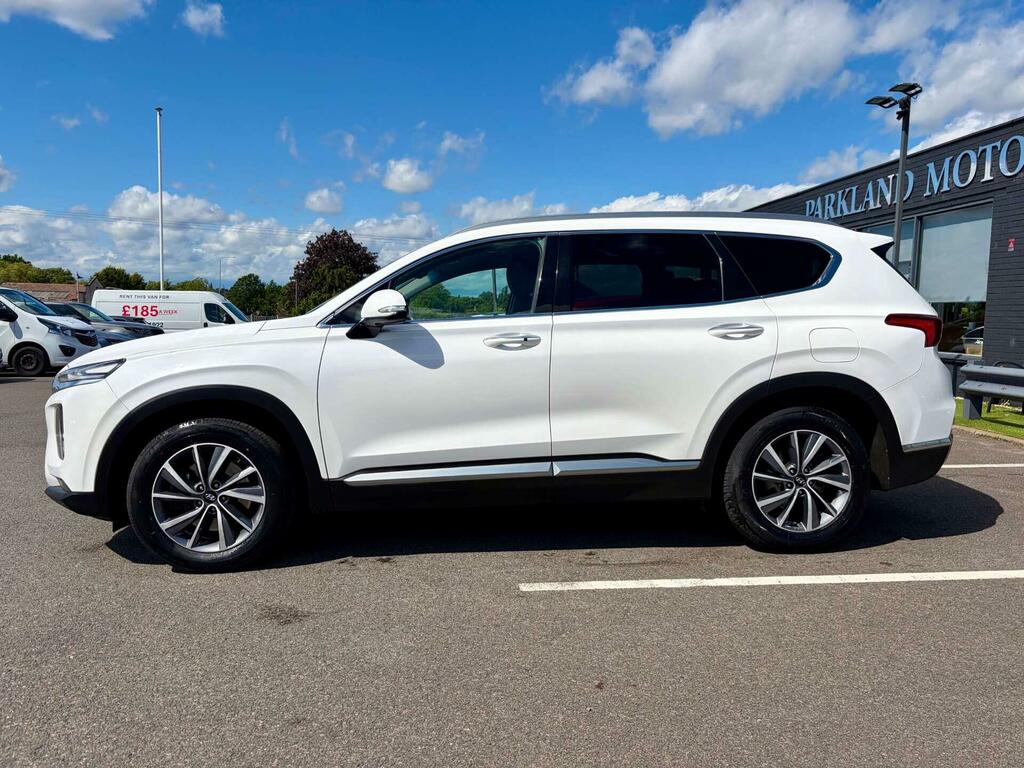 Hyundai Santa Fe Premium White #5