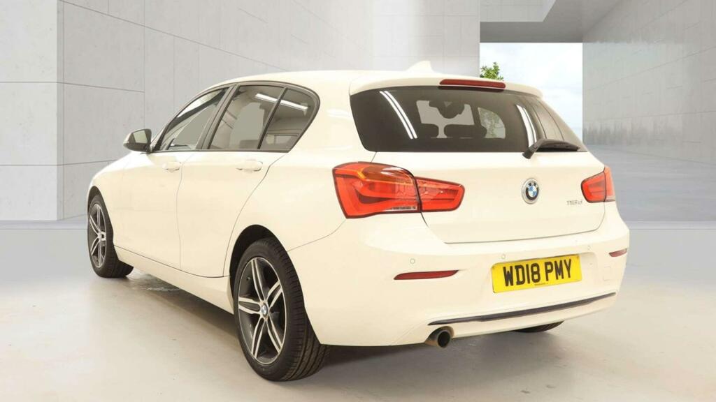 BMW 1 Series 1.5 116D Sport Euro 6 Ss WD18PMY White #2