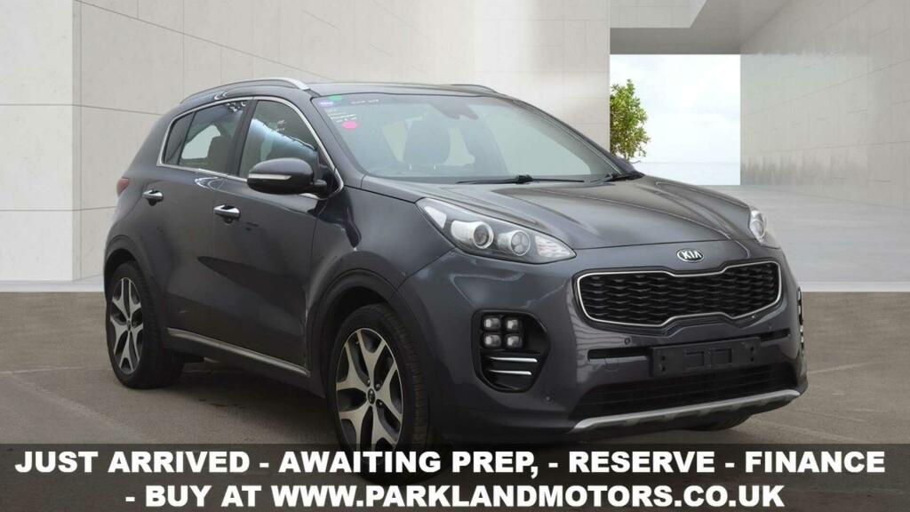 Kia Sportage 1.7 Crdi Gt-line Edition Euro 6 Ss Silver