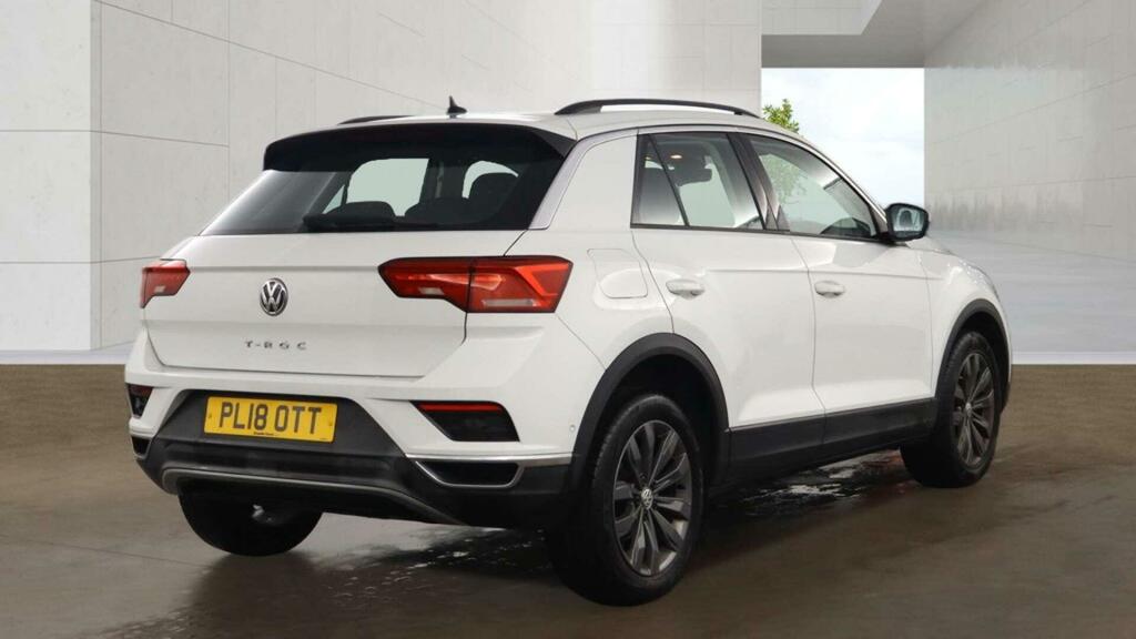 Volkswagen T-Roc Se White #4