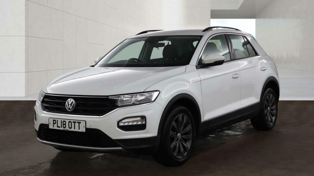 Volkswagen T-Roc Se White #2