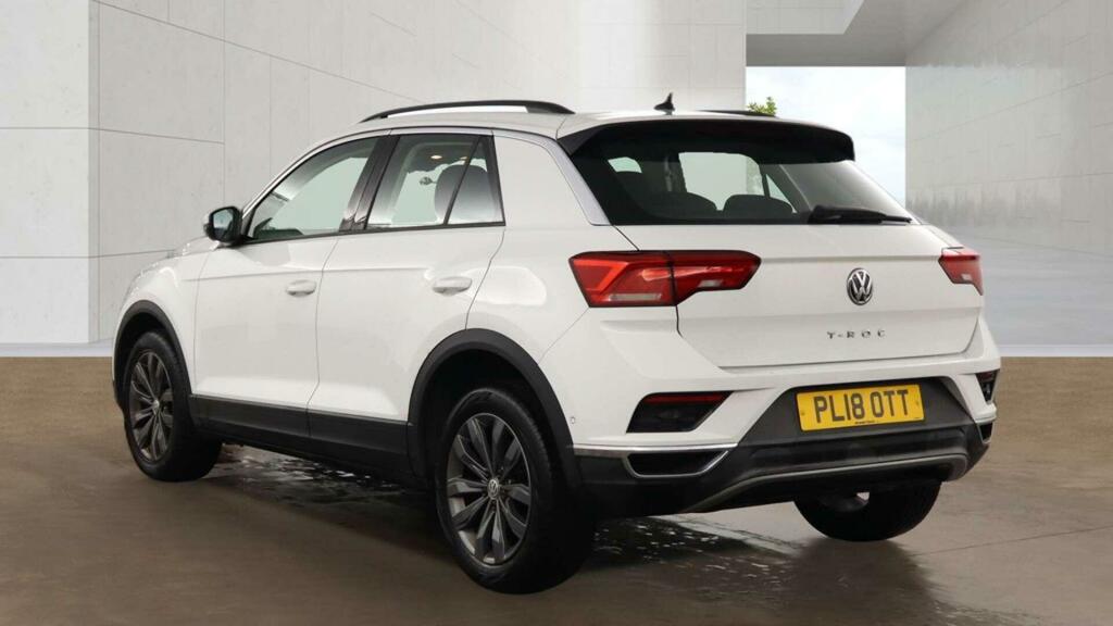 Volkswagen T-Roc Se White #3