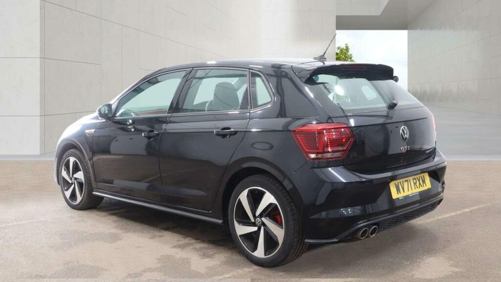 Volkswagen Polo 2.0 Tsi Gti Dsg Euro 6 Ss WV71RXM Black #2