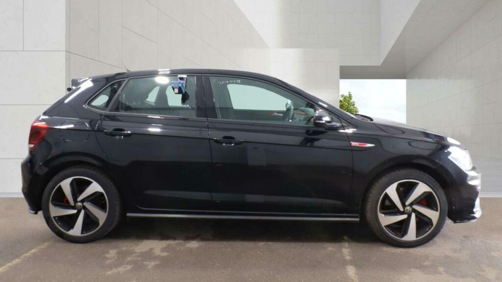 Volkswagen Polo 2.0 Tsi Gti Dsg Euro 6 Ss WV71RXM Black #4