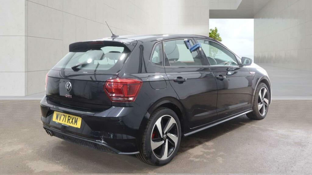 Volkswagen Polo 2.0 Tsi Gti Dsg Euro 6 Ss WV71RXM Black #3