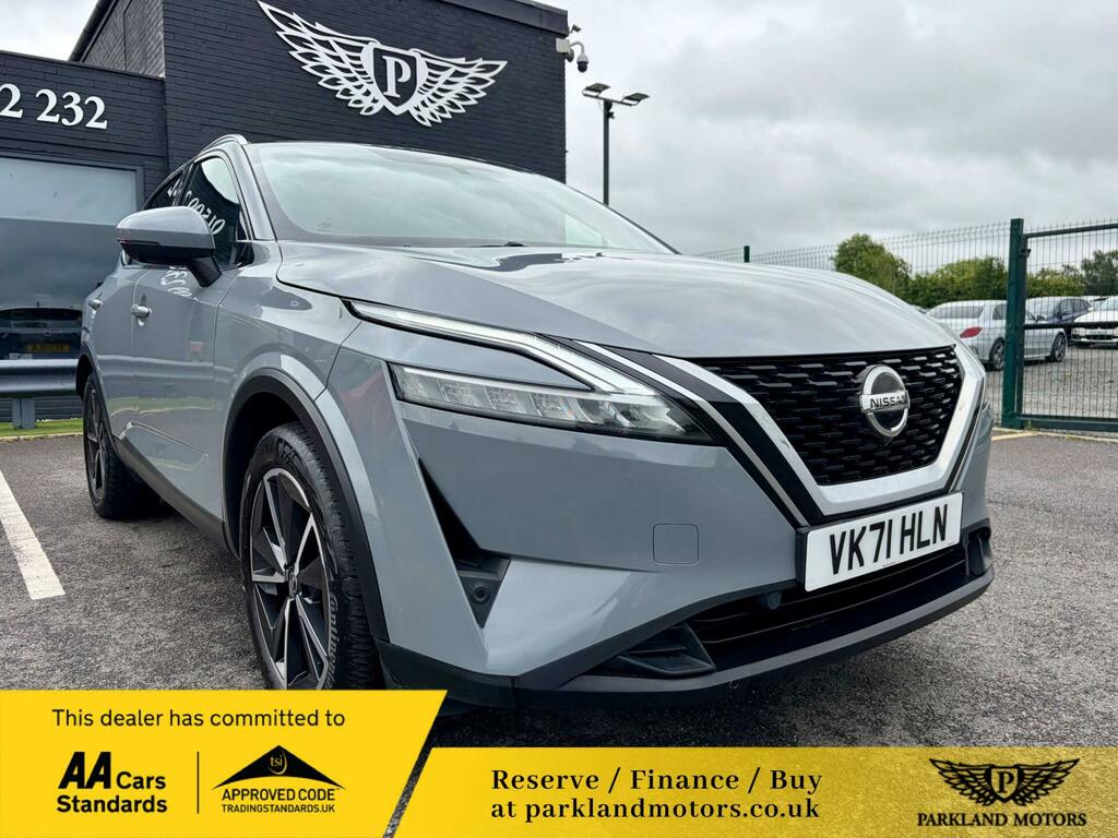 Nissan Qashqai 1.3 Dig-t Mhev Tekna Xtron Euro 6 Ss Grey