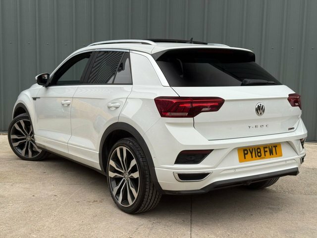 Volkswagen T-Roc 2.0 Tdi Suv White #3