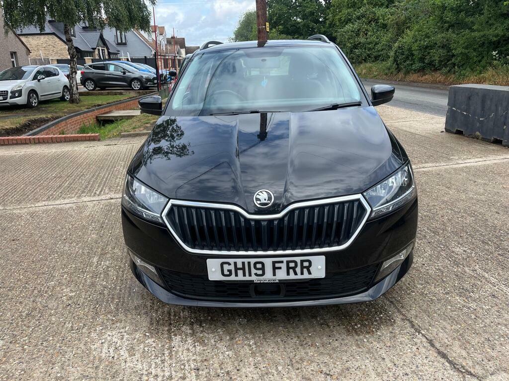Skoda Fabia 1.0 Tsi Se Dsg Euro 6 S S GH19FRR Black #2