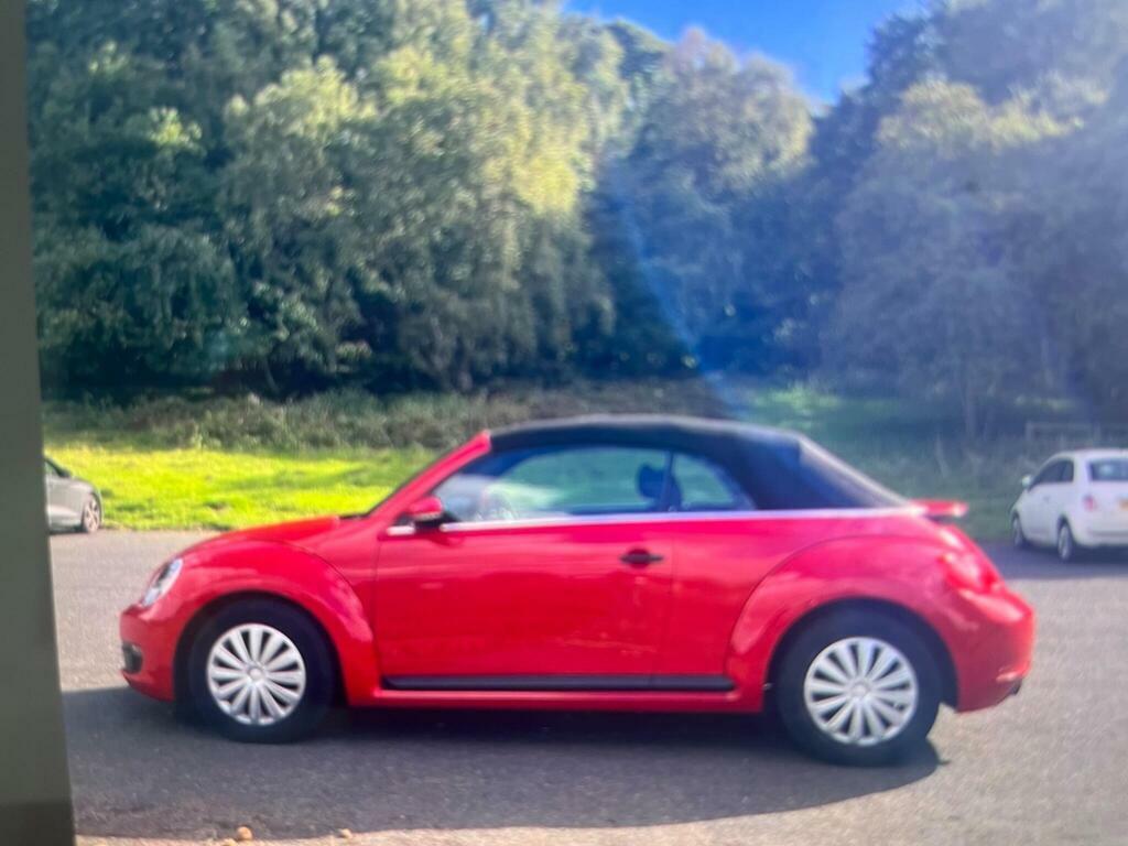 Volkswagen Beetle 2.0 Tdi Bluemotion Tech Sport Cabriolet Dsg Euro 6 Red #8