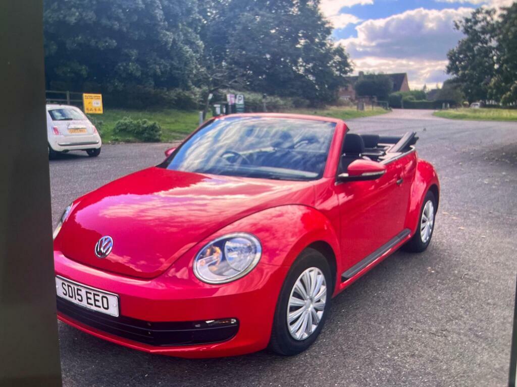 Volkswagen Beetle 1.2 Tsi Bluemotion Tech Cabriolet Euro 6 S S Red #2