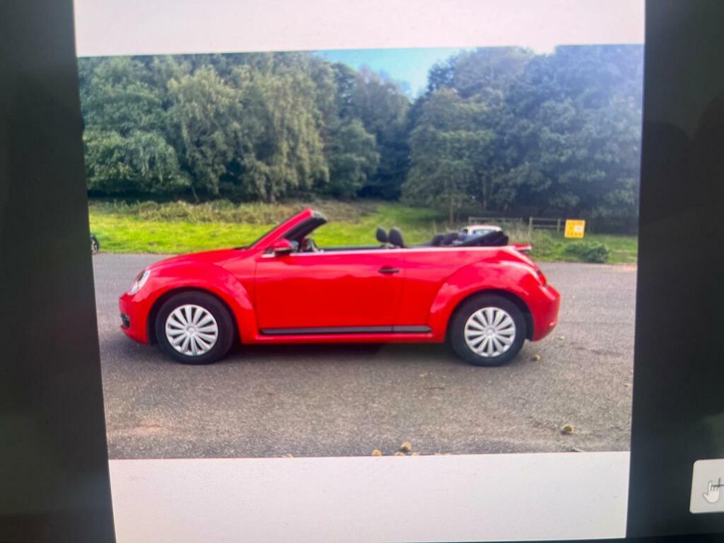 Volkswagen Beetle 2.0 Tdi Bluemotion Tech Sport Cabriolet Dsg Euro 6 Red #7