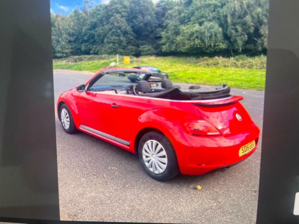 Volkswagen Beetle 1.2 Tsi Bluemotion Tech Cabriolet Euro 6 S S Red #3