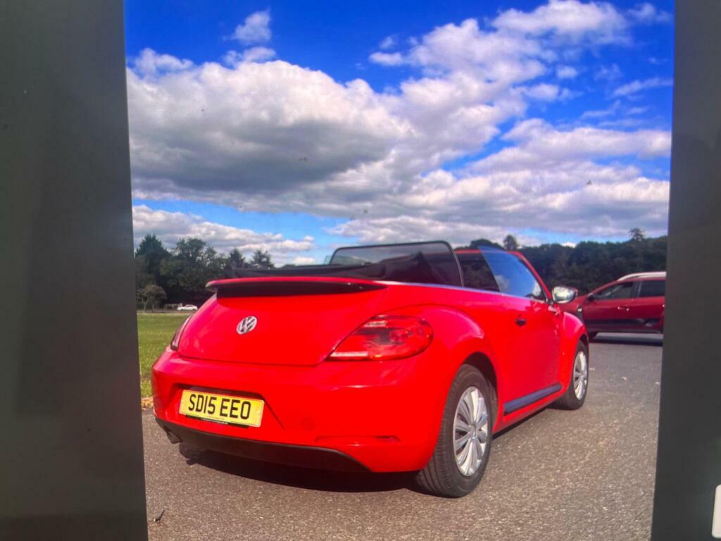 Volkswagen Beetle 1.2 Tsi Bluemotion Tech Cabriolet Euro 6 S S Red #4