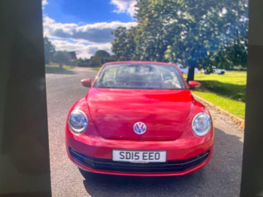 Volkswagen Beetle 2.0 Tdi Bluemotion Tech Sport Cabriolet Dsg Euro 6 Red #10