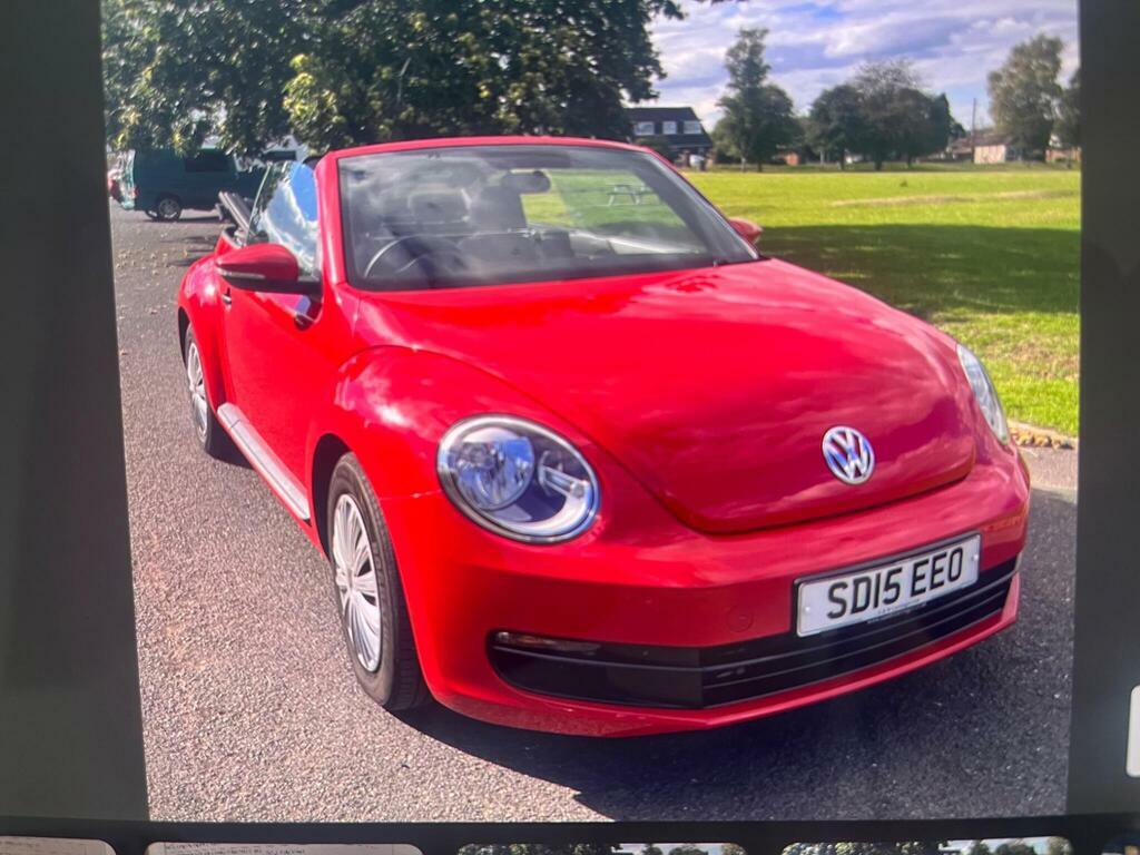 Volkswagen Beetle 1.2 Tsi Bluemotion Tech Cabriolet Euro 6 S S Red