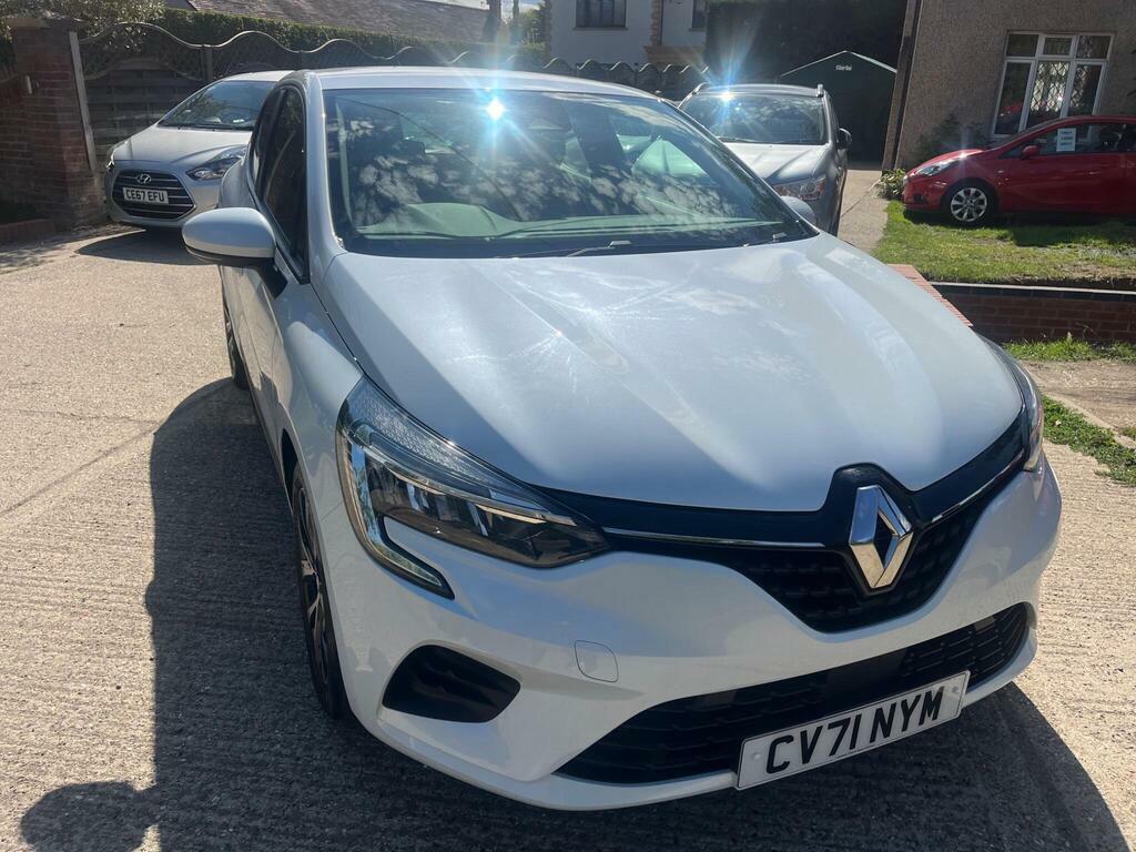 Renault Clio 1.0 Tce Iconic Euro 6 S S CV71NYM White #5