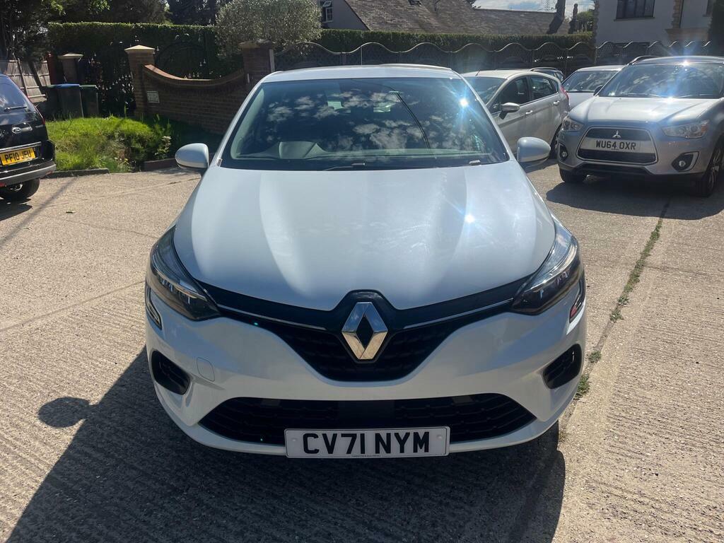 Renault Clio 1.0 Tce Iconic Euro 6 S S CV71NYM White #2