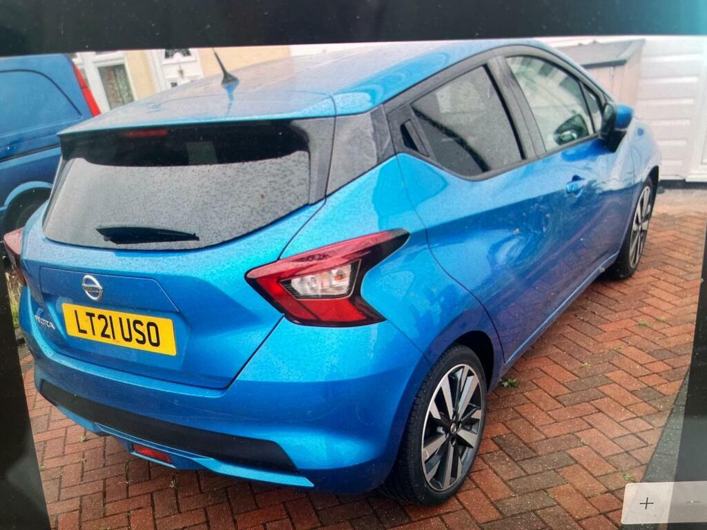 Nissan Micra 1.0 Ig-t Tekna Euro 6 S S Blue #3