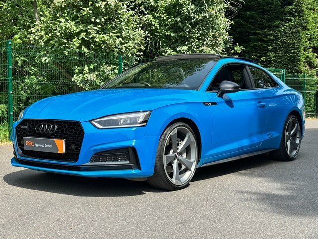 Audi A5 Tfsi 45 Black Edition GX69EPZ Blue #3