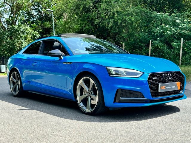 Audi A5 Tfsi 45 Black Edition GX69EPZ Blue #5