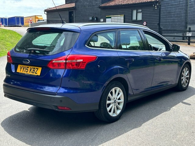Ford Focus Titanium Estate YY15KBZ Blue #2