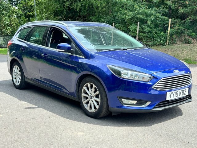 Ford Focus Titanium Estate YY15KBZ Blue #3