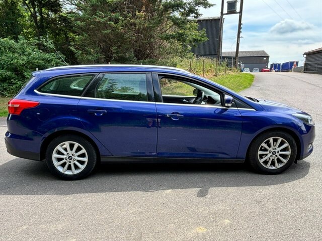 Ford Focus Titanium Estate YY15KBZ Blue #6