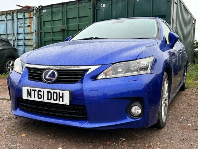 Lexus CT 200H Se-l Hatchback Blue #3