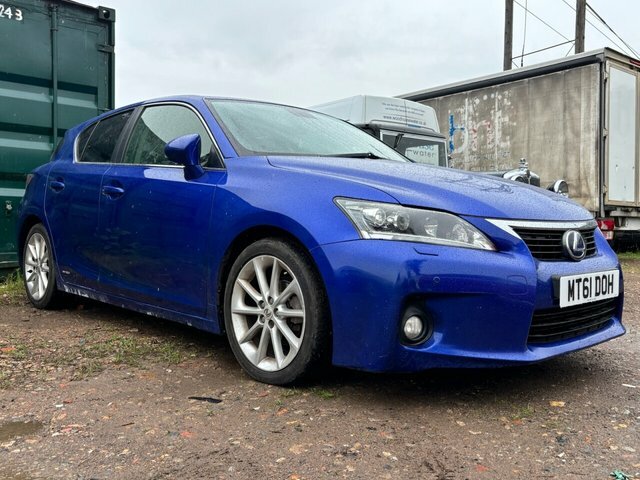 Lexus CT 200H Se-l Hatchback Blue #2