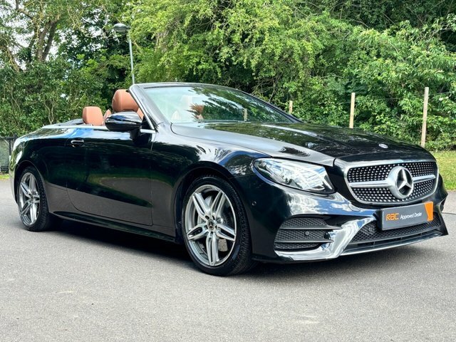 Mercedes-Benz E Class E300 Amg Line Cabriolet Black #5