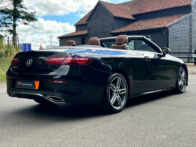 Mercedes-Benz E Class E300 Amg Line Cabriolet Black #4