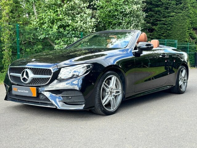 Mercedes-Benz E Class E300 Amg Line Cabriolet Black #3