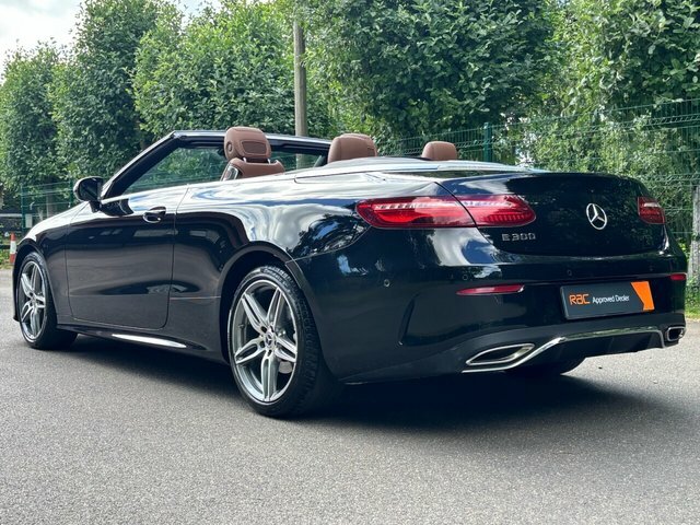 Mercedes-Benz E Class E300 Amg Line Cabriolet Black #6