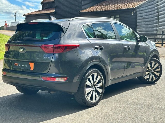 Kia Sportage Crdi Kx-4 Suv AJ67PVU Silver #2