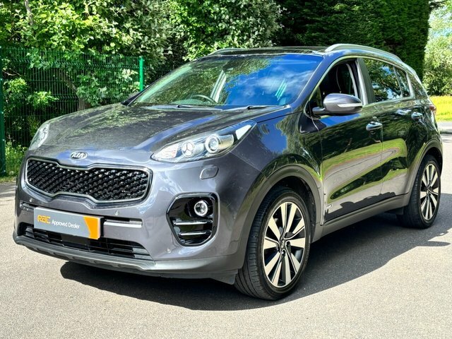 Kia Sportage Crdi Kx-4 Suv AJ67PVU Silver #3