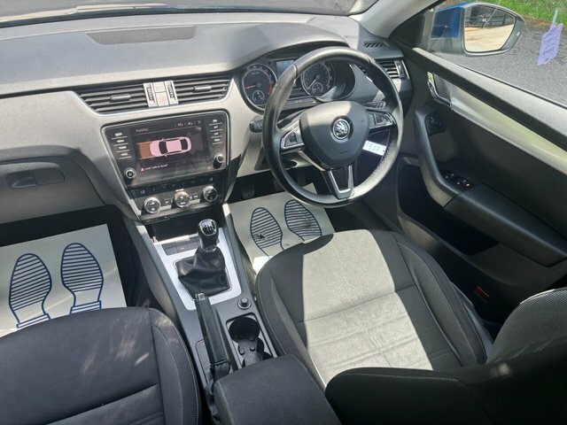 Skoda Octavia 1.6 Tdi 110Ps Se Tech Greenline III Est Blue #35