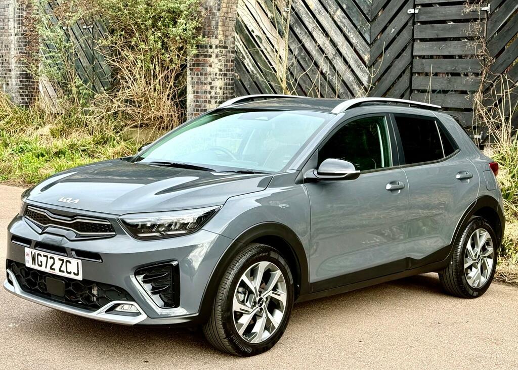 Kia Stonic 1.0 T-gdi Mhev Gt-line Dct Euro 6 Ss Grey #4